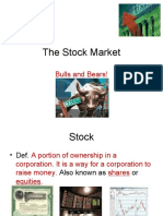 The Stock Market: Bulls and Bears!