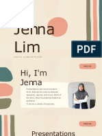 Jenna Lim's Presentation Skills