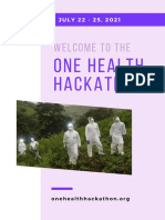 Welcome To The: One Health Hackathon!