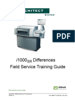 I1000 SR Differences Field Service Training Guide
