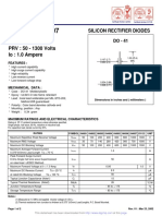 1N4001 - 1N4007 BY133: PRV: 50 - 1300 Volts Io: 1.0 Ampere