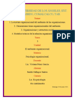 Tarea 3. Parcial 1. Psicología Organizacional.