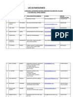 Final List of Participants Nigeria