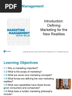 Marketing Management: Defining Marketing For The New Realities