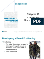 Lecture 7 - Kotler - Brand Positioning-POP and POD