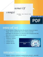 IOT (Internet of Things) : By:Vaibhav, Yash, Nishkarsh, Hardik, Diksha