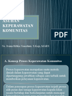 Proses Asuhan Keperawatan Komunitas