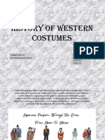 History of Western Costumes Assign2
