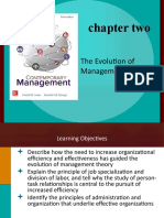 Chapter Two: The Evolution of Management Thought