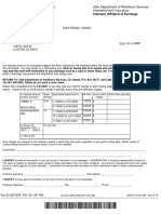 Claimant Affidavit of Earnings: Utah Department of Workforce Services Unemployment Insurance