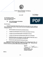 6/5/07 IL Attorney General letter top SALF + reply from CPA w/corporate board minutes