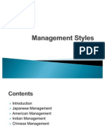 Management Styles-IBM