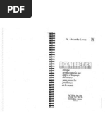 BIOENERGÈTICA. DR. ALEXANDER LOWEN