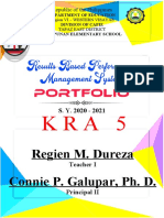 Regien M. Dureza Connie P. Galupar, Ph. D.: Republic of The Philippines