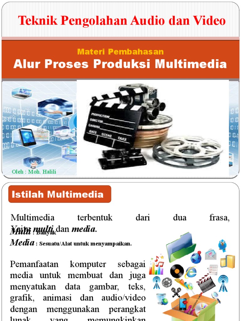 01 Alur Proses Produksi Multimedia | PDF