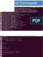 Terminal Commands Ubuntu1 PDF