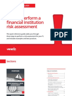 How To Perform A Financial Institution Risk Assessment: Quick Reference Guide