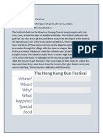 Text C The Hong Kong Bun Festival