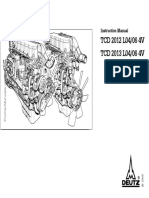 DEUTZ Engine TCD 2013 L0406 4V Instruction Manual 0312 2443 en