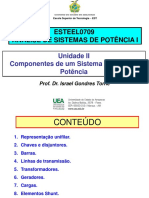 UNIDADE 2. Componentes de Um Sistema Elétrico de Potência