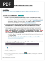 DaaS VDI Access Instruction