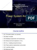 Power System Analysis: Course Code: EE432 Class: M02/Power Engineering