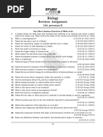 Ch-7 - Bio 10th - Life Process - Revision Assignment