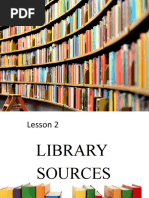 Library Sources