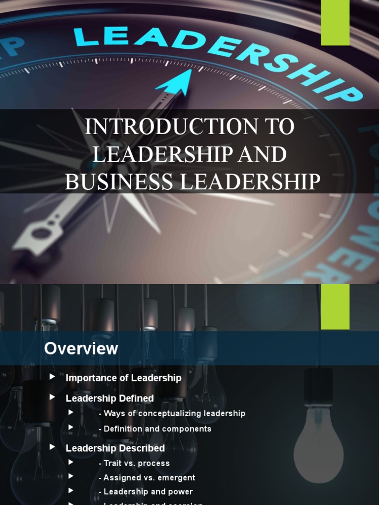 Understanding Leadership Concepts and Evolution | PDF | Power (Social ...