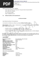 LOI. Decotra Vietnam. Refined Sunflower Oil.04