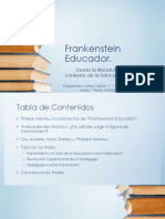 Frankenstein Educador Ppt PDF