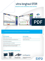 FTB-7600E Ultra-Longhaul OTDR: High-End Fiber Characterization and Submarine Cable Testing