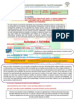 SEGUNDA EXPERIENCIA 2° F PROF ABDERLIN ATAU