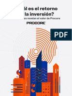 ¿Cuál Es El Retorno en La Inversión - Los Clientes Revelan El Valor de Procore