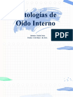 Patologías de Oído Interno (6 de Mayo)