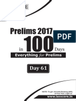 Prelims 2017: in Days