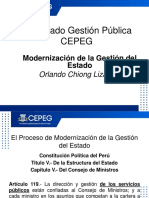 1 - CLASE - PPT - Modernizacion de La Gestión Del Estado - 26-06