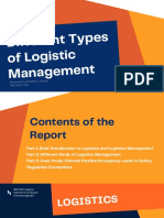 1.4 Different Types of Logistics Management
