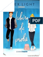 Pdfcoffee.com Alex Light Iubire de Proba PDF Free