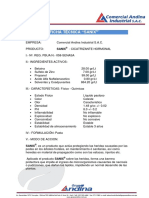 Sanix - Ficha Tecnica PDF