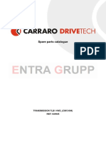 Spare Parts Catalogue for Transmission TLB1 4WD