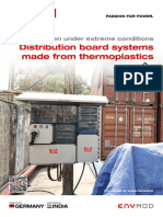 Distribution Board Systems Made With Thermoplastics