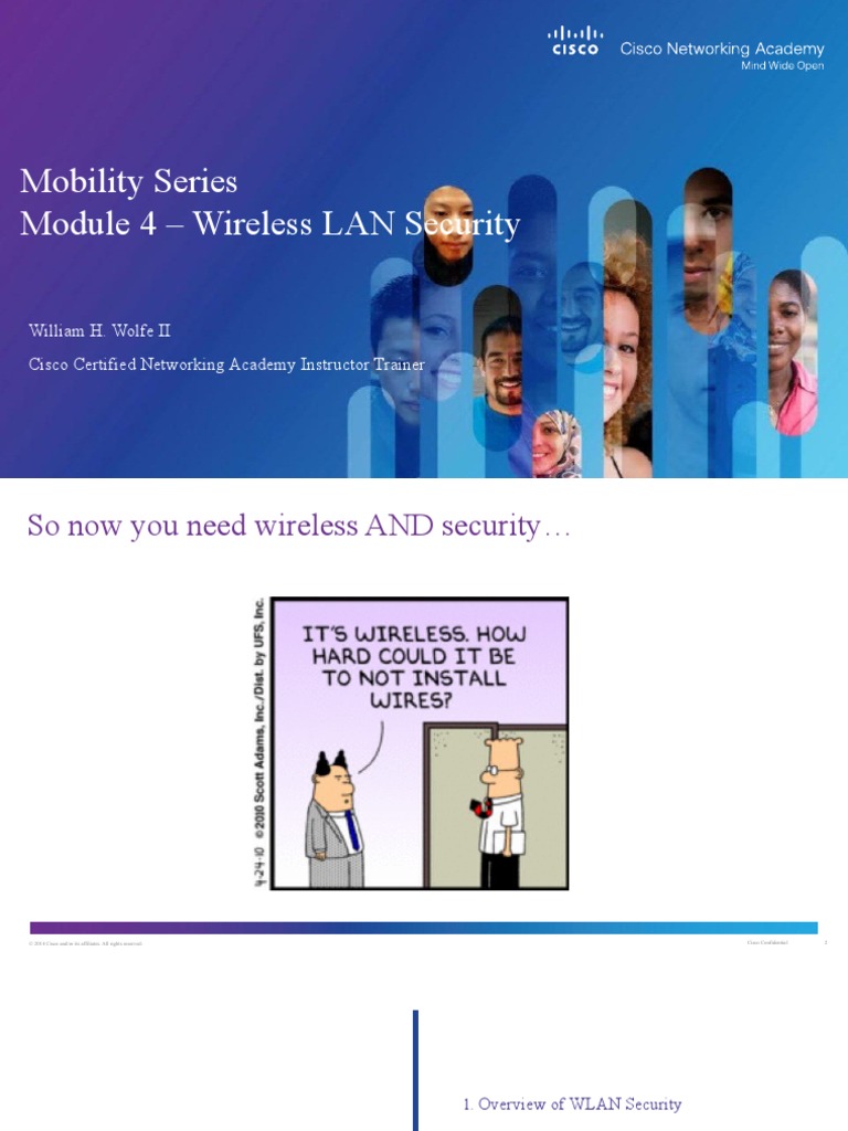 Lesson 04 - Wireless LAN Security | PDF | Wireless Lan | Computer ...