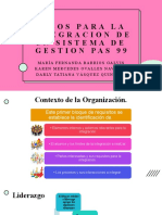 PASOS PARA LA INTEGRACION DE UN SISTEMA DE