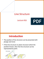 Line Structure Plunge and Pitch