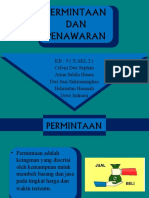 Hukum Permintaan Dan Penawaran