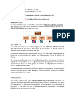 Primer Taller - Departamentalización