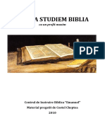 Cum Sa Studiem Biblia