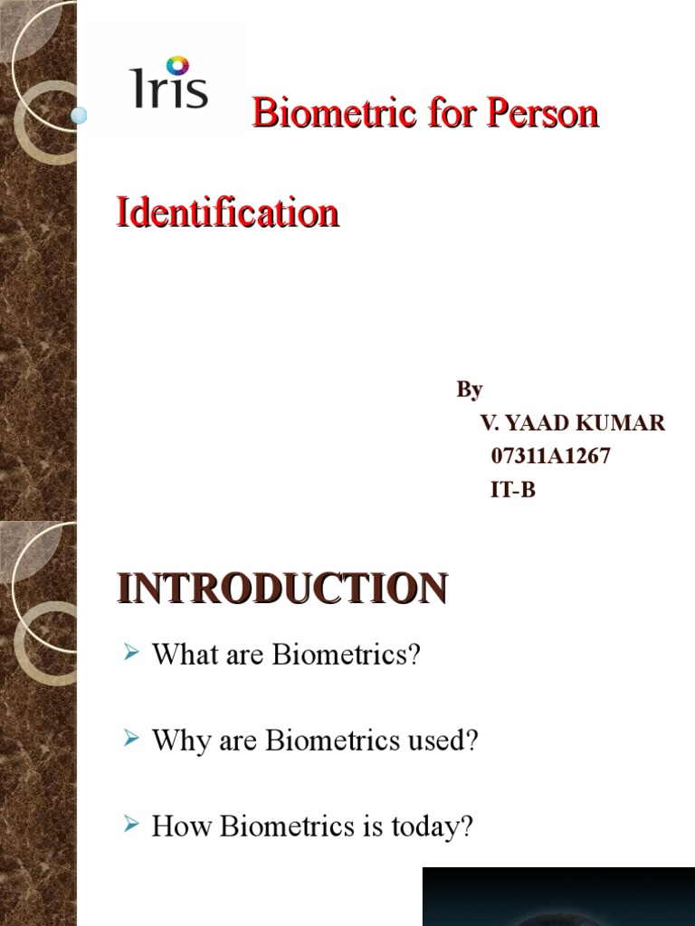 Iris Scanning | PDF | Biometrics | Fingerprint