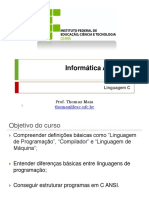 Informática Aplicada - Linguagem C